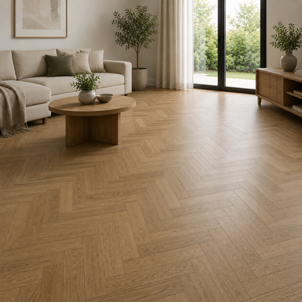 Sand and Seal Wooden Parquet Floors