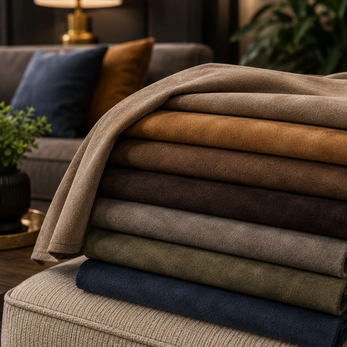 Suede Upholstery Fabrics