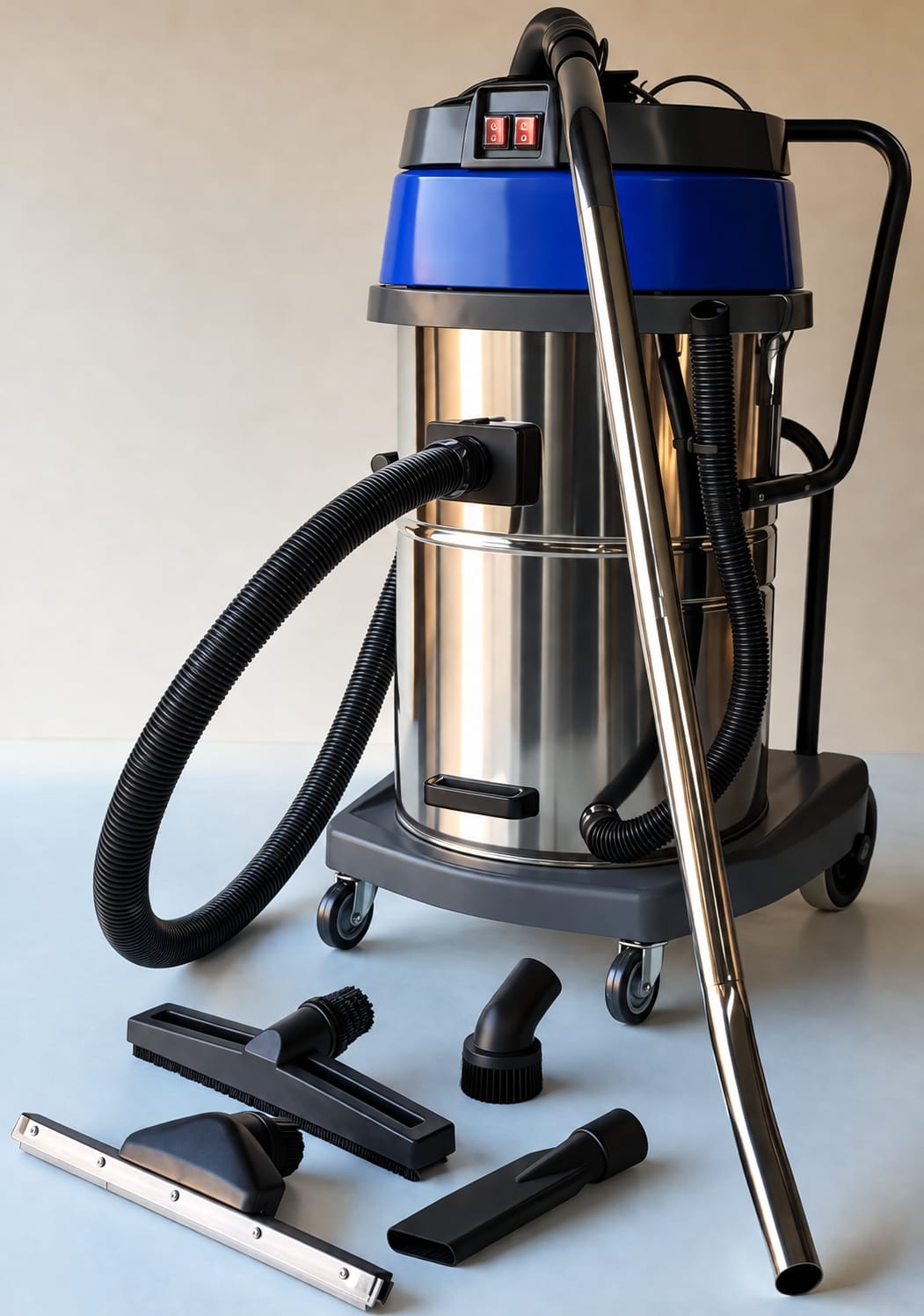 70L Vacuum Cleaner Wet & Dry - 2 Motors