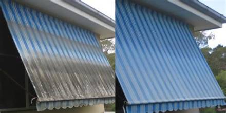 Fabric Awnings cleaning