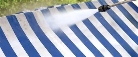 Fabric Awnings cleaning