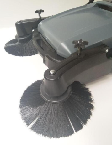Floor Sweeper With Side Brushes