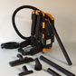 Carry-on-back vacuum cleaner