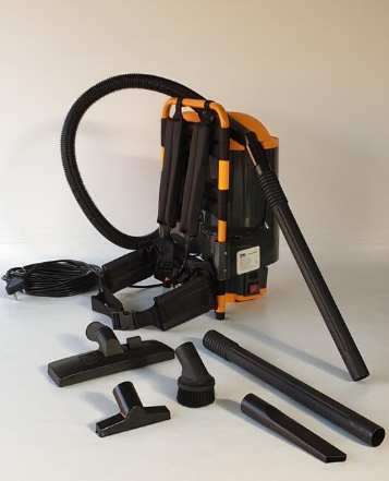 Carry-on-back vacuum cleaner