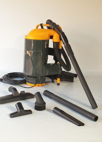 Carry-on-back vacuum cleaner