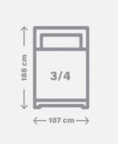 3/4 Mattress Cleaning