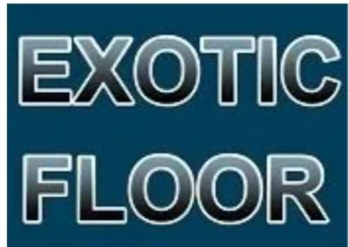 Exotic Floor Range Atlantis Aqua 4v