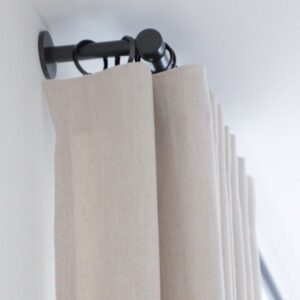 32mm Elite Steel Rod – Black